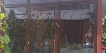 Панорамное остекление французского типа