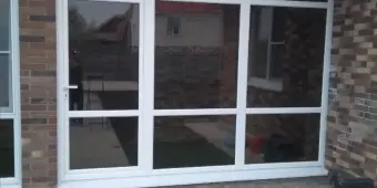 Панорамное остекление тёплого профиля для частного дома